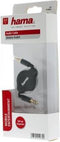 Hama Roll Up 3.5Mm Jack Pl-3.5Mm Ja Pl Zw