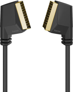 Hama Scart-verbindingskabel, stekker - stekker, verguld, 1,5 m