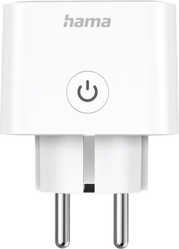 Hama Smart Wi-Fi-stopcontact, Matter, stem- en app-gestuurd, achteraf in te bouwen, 3680W
