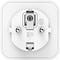 Hama Smart Wi-Fi-stopcontact, Matter, stem- en app-gestuurd, achteraf in te bouwen, 3680W