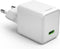 Hama Snellader, GaN, USB-C, Super-Mini-Charger, PD, 45 W, wit