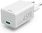 Hama Snellader, USB-C, PD/Qualcomm®/GaN, mini-oplader, 45 W, wit