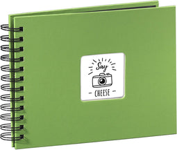 Hama Spiraalalbum "Fine Art", 24 x 17 cm, 50 zwarte pagina's, appelgroen