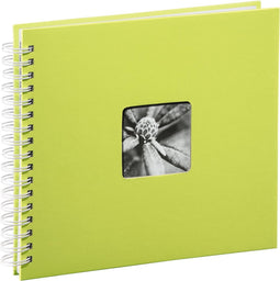 Hama Spiraalalbum "Fine Art", 28 x 24 cm, 50 witte pagina's, kiwi