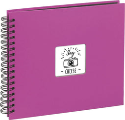 Hama Spiraalalbum "Fine Art", 28 x 24 cm, 50 zwarte pagina's, pink