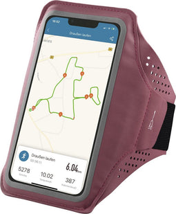 Hama Sportarmband "Finest Sports" voor smartphones, waterafstotend, XL, rosé