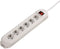 Hama Stekkerdoos 6-voudig met schakelaar, 3m, Wit