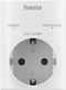 Hama Stopcontactadapter, geaard stopcontact, overspanningsbev., netspanning, wit