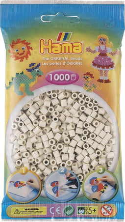 Hama Strijkkralen Cloudy White (77), 1000st.