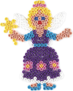 Hama strijkkralen grondplaat - Fee