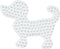 Hama Strijkkralen Grondplaat - Hond