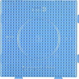 Hama - Strijkkralen Grondplaat - Koppelbaar vierkant - Transparant