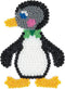 Hama strijkkralen grondplaat - Pinguïn