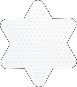 Hama strijkkralen grondplaat - ster klein