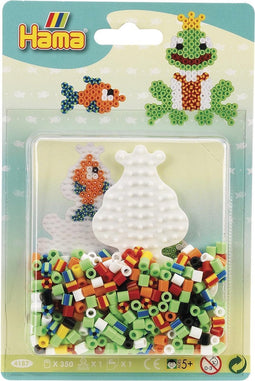 Hama Strijkkralen Kikker en Vis Set 350 Stuks