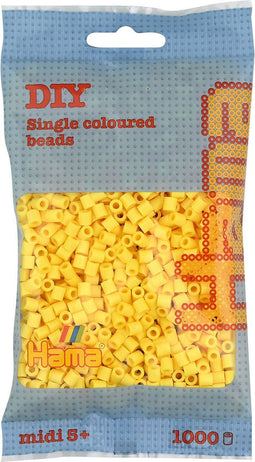 Hama Strijkkralen Licht geel (103), 1000st.