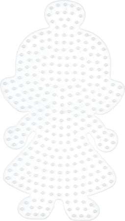 Hama Strijkkralen Strijkkralen Grondplaat Pop Transparant