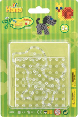 Hama - Strijkkralengrondplaat Maxi - Vierkant & Hond