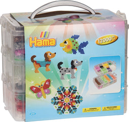 Hama Strijkkralenset in Sorteerbak, 12.000st.