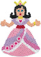 Hama Strijkkralenset Prinses, 1100st.