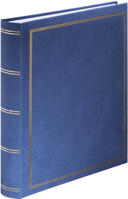 Hama Super-album XL "London", 34x35 cm, 80 witte pagina's, blauw