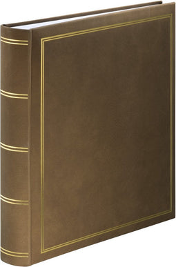 Hama Super-album XL "London", 34x35 cm, 80 witte pagina's, bruin