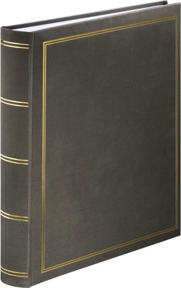 Hama Super-album XL "London", 34x35 cm, 80 witte pagina's, grijs