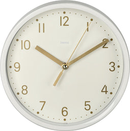 Hama Tafelklok "Golden", geluidsarm, wit