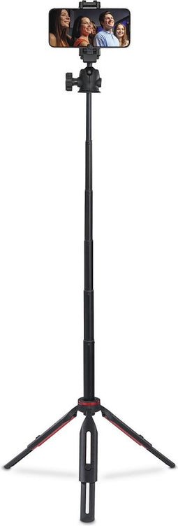 Hama Telefoonstatief "Solid III", reisstatief kogelkop, afstandsbed., max. 80cm