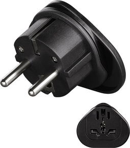 Hama Universele reisstekker op Duitse geaarde stekker