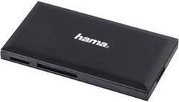 Hama USB-3.0-multi-kaartlezer, SD/microSD/CF/MS, zwart