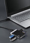 Hama USB 3.1-hub/kaartlezer met USB-C-adapter