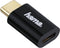 Hama USB-C-adapter, USB 2.0, USB-C-stekker – Micro-USB-koppeling, 480 Mbit/s
