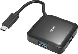 Hama USB-C-hub, 4-poorts, USB 3.2 Gen1, 5 Gbit/s