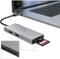 Hama USB-C-hub, Multiport, 6-poorts, 2x USB-A, USB-C, HDMI™, SD, microSD