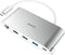 Hama USB-C-hub, Multiport, 8-poorts, 3x USB-A, 2x USB-C, VGA, HDMI™, LAN