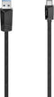 Hama USB-C-kabel, USB-A-stekker - USB-C-stekker, USB 3.2 Gen2, 10 Gbit/s, 1,00 m