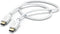 Hama USB-C naar USB-C kabel - Oplaadkabel geschikt voor o.a iPhone / Samsung - Compatibel met smartphones, tablets en laptops - 3A USB2.0 - 480Mbps - 150cm - Wit