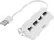 Hama USB-hub, 4-poorts, USB 2.0, 480 Mbit/s, wit