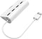 Hama USB-hub, 4-poorts, USB 2.0, 480 Mbit/s, wit