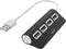 Hama USB-hub, 4-poorts, USB 2.0, 480 Mbit/s, zwart