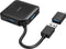 Hama USB-hub, 4-poorts, USB 3.2 Gen1, 5 Gbit/s, incl. USB-C-adapter