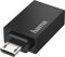 Hama USB-OTG-adapter, micro-USB-stekker - USB-aansluiting, USB 2.0, 480 Mbit/s