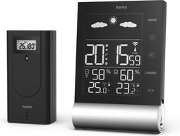 Hama Weerstation "Black Line", zwart