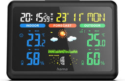 Hama Weerstation "Color", zwart