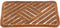 Hamat Draco Ecru 39 x 59 cm | Buitenmat kokos open structuur
