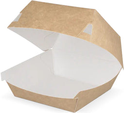Hamburgerbak Klein Kraft/wit Bio - 400 stuks