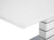 HAMLER - Uitschuifbare eettafel - Wit - 90 x 180/220 cm - MDF