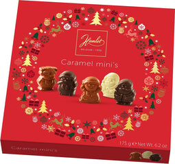 Hamlet - Caramel Mini's chocolade, doos van 175 g