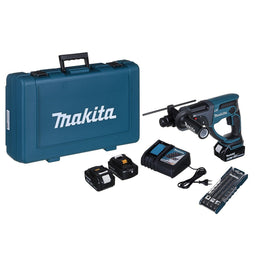 Hammer drill 18v 3x5.0Ah + ACC DHR202RTE3 MAKITA